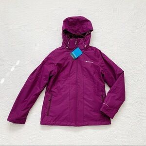 NWT Columbia Women's Arctic Trip 3 in 1 Interchange III Omni Heat‎ Jacket